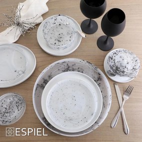 Μπολ (Φ11) Espiel Atlas Alabaster White/Black HOR1626K6