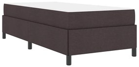vidaXL Κρεβάτι με ελατήρια Καφέ 100 x 200 cm