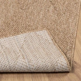vidaXL Χαλιά χώρου Ορθογώνιος AGIRA Φυσικό 170 x 120 εκ. Πολυεστέρας