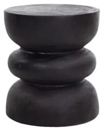 Σκαμπό Najib Black (40x40x45) Soulworks 0900007