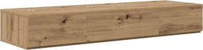 vidaXL Γραφείο Στούντιο Artisan Δρυς 110 x 40 x 19,5 εκ.