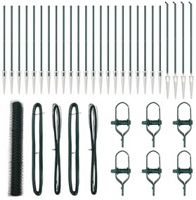 vidaXL Στύλος Περιφράξεων Πράσινο 50 x 1,4 μ (50 mm πλέγμα)