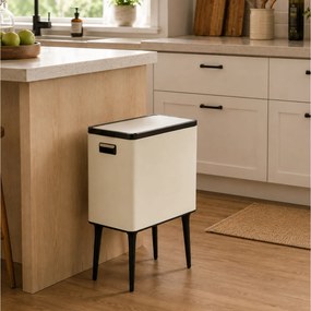 ΚΆΔΟΙ ΑΠΟΡΡΙΜΆΤΩΝ TOUCH BIN 35L MATT CREME
