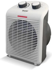 BRUNO 2 σε 1 αερόθερμο δωματίου BRN-0211, 2000W, με ανεμιστήρα, λευκό
