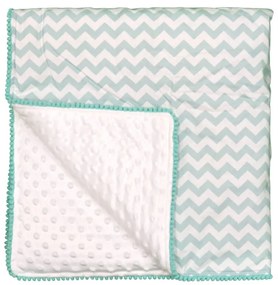 Κουβέρτα Minky Αγκαλιάς (90x90) Bebe Stars Elephant 3053