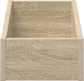 vidaXL Κουτί LP 2 τμχ. Sonoma Δρυς 23 x 33 x 16 εκ. Επεξεργασμένο Ξύλο