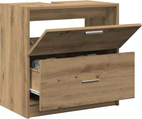 vidaXL Ντουλάπι Μπάνιου Artisan Oak 59 x 37 x 59 cm Επεξεργασμένο ξύλο