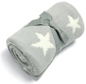 Κουβέρτα Πλεκτή Chenille 70x90 Grey Star Mamas &amp; Papas