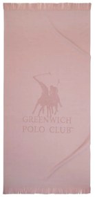 Πετσέτα Θαλάσσης 3782 Nude Greenwich Polo Club Beach 80x170cm 100% Βαμβάκι