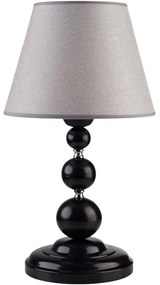 Φωτιστικό Επιτραπέζιο 534LUN6523 Φ25x50cm 1xE27 40W Grey-Black Opviq