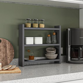 Ράφι Κουζίνας Ανθρακί COSMIC 44x10x40