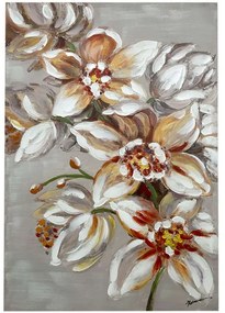 Πίνακας Καμβάς Flourish I 301-000014 80x3x120cm Multi Inart Vertical Canvas