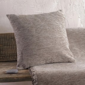 Διακοσμητική Μαξιλαροθήκη (40x40) Rythmos Charlie Καφέ