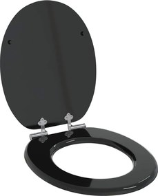 vidaXL Λεκάνη Μαύρο 44 x 38 εκ. Πίνακας MDF