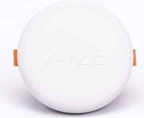 LED V-TAC Πάνελ mini 18W SAMSUNG Chip Στρογγυλό Ρυθμιζόμενο Φως Ημέρας 734