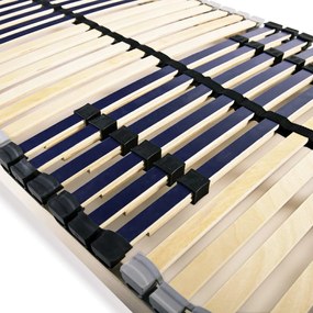 vidaXL Τελάρο Κρεβατιού με 42 Σανίδες &amp; 7 Ζώνες 80 x 200 εκ.