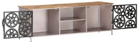 vidaXL Έπιπλο Τηλεόρασης 120 x 30 x 40 εκ. από Ακατέργαστο Ξύλο Μάνγκο