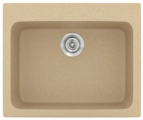 Sanitec Classic 331 Granite Cappucino Ένθετος Νεροχύτης