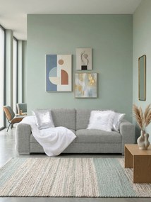 Καναπές Fantasy Διθέσιος-165φ 90β εκ-Γκρι Anoixto