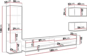 Σύνθετο σαλονιού Amadeo-Artisan