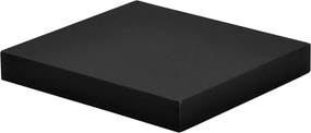 ΡΑΦΙΈΡΕΣ/ΡΆΦΙΑ ΤΟΊΧΟΥ FLOATING SHELF MDF L25*22,8CM BLACK 6RAN790NR