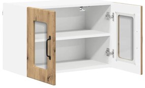 vidaXL Ραφιέρα τοίχου LUCCA Artisan Δρυς 60 x 31 x 40 εκ