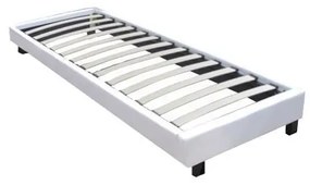 WOODWELL Ε2015,3LΥΠΟΣΤΡΩΜΑ WILTON K/D PU Άσπρο 97x211x29 (Στρώμα 90x200)cm Ε2015,3L