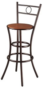 Bar stool No 166 Καφέ Σφυρήλατο, Ανιγκρέ