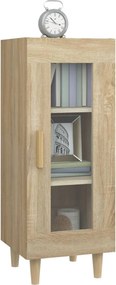 vidaXL Ντουλάπι Sonoma Δρυς 34,5x34x90 εκ. από Επεξεργασμένο Ξύλο