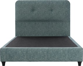 ΚΡΕΒΑΤΙ DOLORES ΑΠΟ ΥΦΑΣΜΑ LIGHT GREEN HM649.27 ΓΙΑ ΣΤΡΩΜΑ 90x200 εκ.