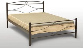 Κρεβάτι Μήλος1  για στρώμα 110χ190 ημίδιπλο με επιλογή χρώματος