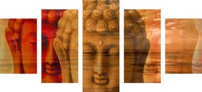 5 μέρη εικόνας εμφάνιση του Βούδα - 100x50