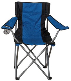 Καρέκλα Camping Μεταλλική Πτυσ/νη DC5002-B 49x82x88cm Blue-Black
