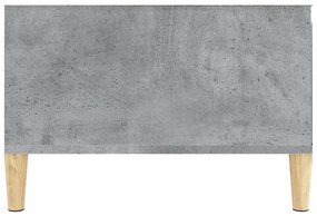 Τραπεζάκι Σαλονιού Γκρι Σκυρ. 55x55x36,5 εκ. Επεξεργ. Ξύλο - Γκρι