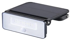 SOLAR SMD LED FLOOD LIGHT WITH SENSOR 12W 1600LM 4000K IP65 120° Ra80 stk