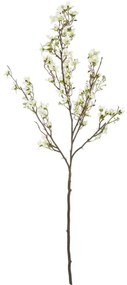 Τεχνητό Λουλούδι Forsythia 21326 83cm White-Green GloboStar Ύφασμα