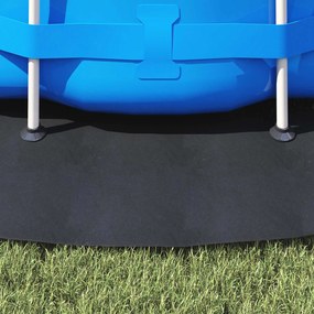 vidaXL Εδαφοκάλυψη Πισίνας Ø 366 cm (2 mm) Γύρος Μη Υφαμένο Ύφασμα
