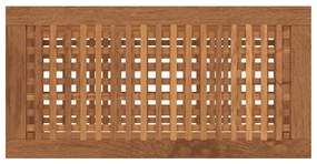 vidaXL Τραπέζι Βοηθητικό Μπάνιου 60 x 30 x 45 εκ. από Μασίφ Ξύλο Teak