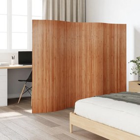 vidaXL Διαχωριστικό Δωματίου Καφέ 165 x 250 εκ. από Μπαμπού