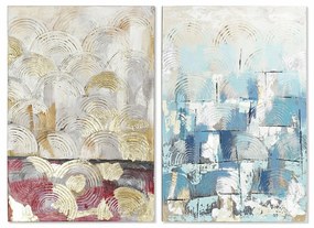 Καμβάς DKD Home Decor Τζίντζερ Καμβάς 80 x 3,5 x 120 cm