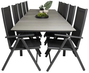 Σετ Τραπέζι και καρέκλες Dallas 3032, Polyξύλο, Ύφασμα | Epipla1.gr