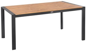 Τραπέζι GOYA Αλουμίνιο Ανθρακί και Polywood 160x80x75Υ εκ. 160x80x75 εκ.