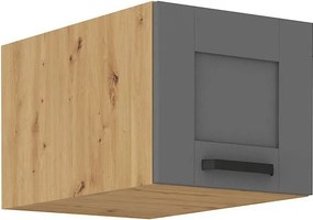 Κρεμαστό ντουλάπι Nelor 40 NAGU 36 1F-Γκρι σπέσιαλ - Φυσικό