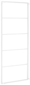 vidaXL Ράφι Πετσετών Λευκό Ατσάλινο 45x10x115 εκ.