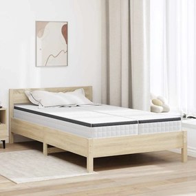 vidaXL Στρώμα 2 pcs Λευκό, Γκρι 60 x 200 cm Πλεκτό ύφασμα