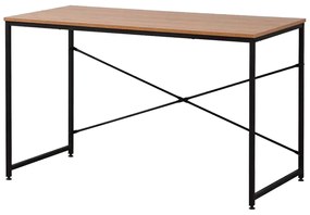 Γραφείο EDM 75195 Μαύρο Ξύλο Μέταλλο 120 x 60 x 74 cm