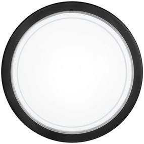 Φωτιστικό Οροφής Planet 1 83159 White-Black Eglo Metal, Glass