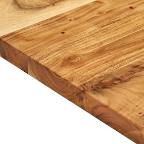 vidaXL Πάγκος Μπάνιου 140x52x3,8 εκ. από Μασίφ Ξύλο Ακακίας