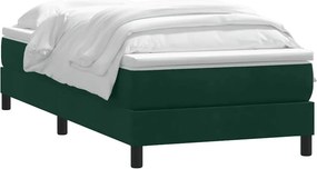 vidaXL Box Spring Κρεβάτι χωρίς στρώμα 200x220 cm Βελούδινο