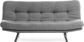 3-Seat Sofa-Bed Misa Small Sofabed - Light Grey Light Grey